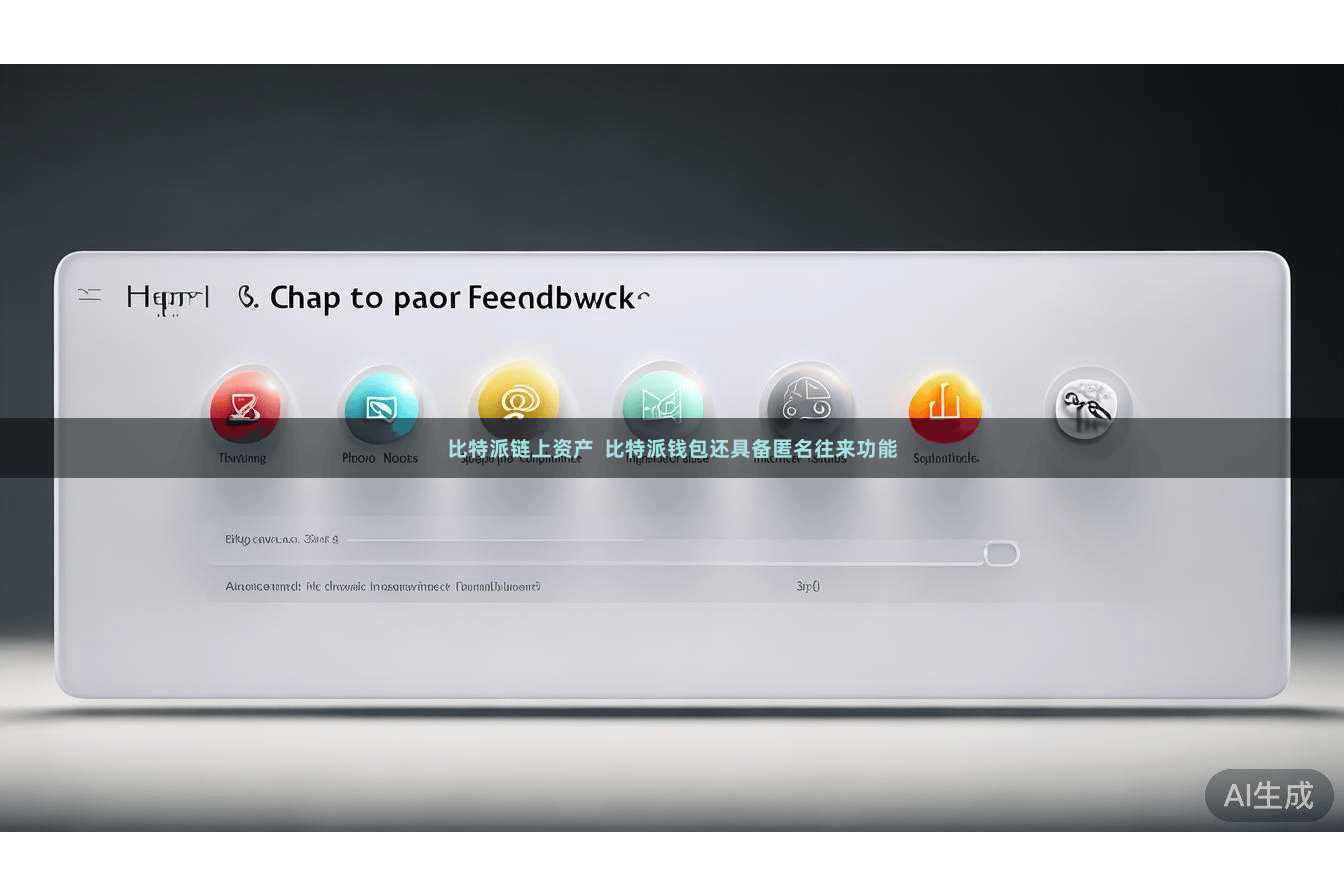 比特派链上资产 比特派钱包还具备匿名往来功能