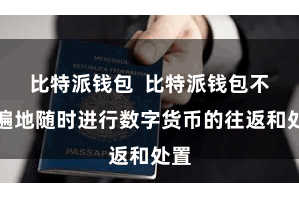 比特派钱包 比特派钱包不错遍地随时进行数字货币的往返和处置