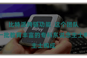 比特派跨链功能  这个团队由一批教育丰富的专科东说念主士构成