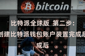 比特派全球版  第二步：创建比特派钱包账户装置完成后